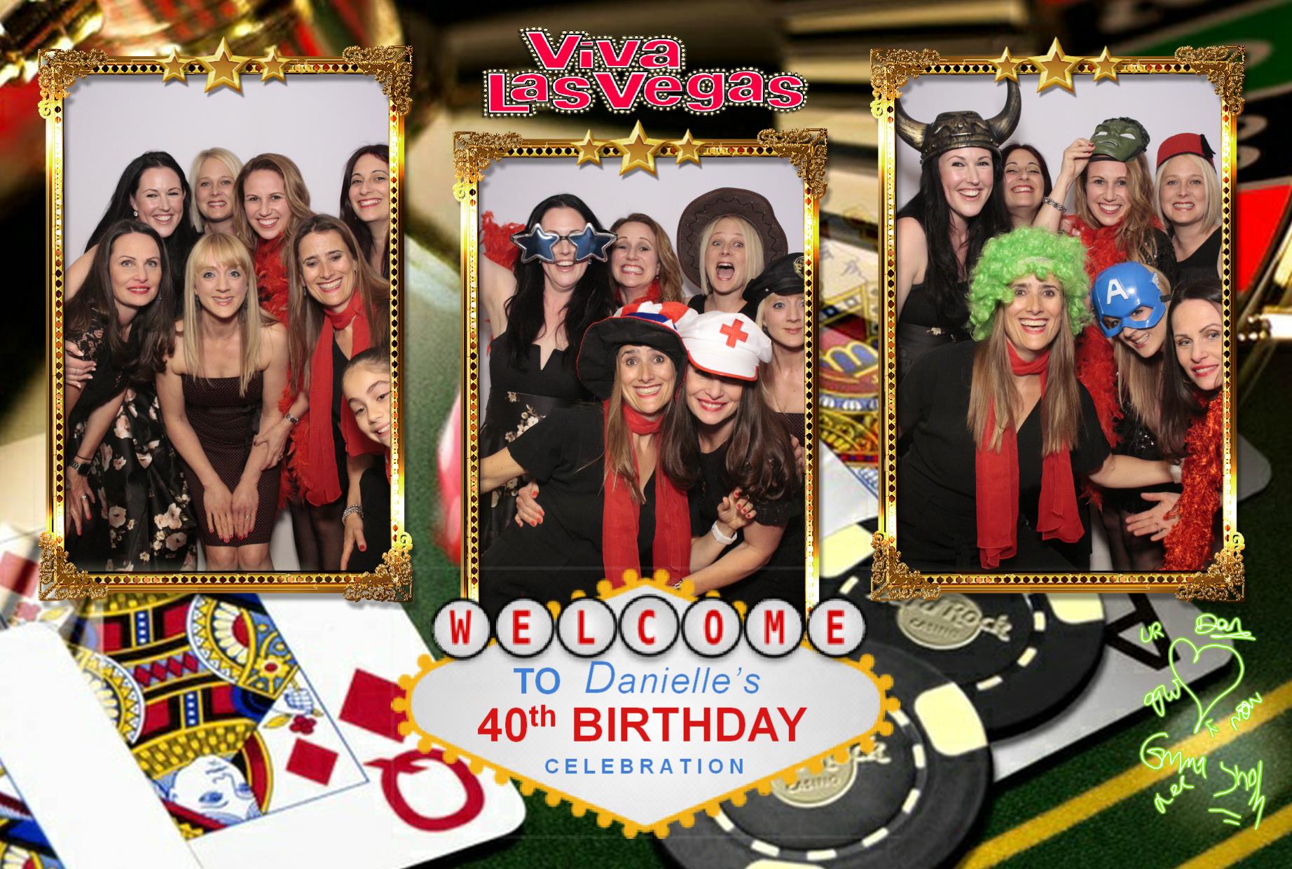Danielle’s 40th birthday | View more photos from the event at gallery.myphotoboothexperience.co.uk/u/MyPhotoBoothExperienceLtd/Danielle’s-40th-birthday